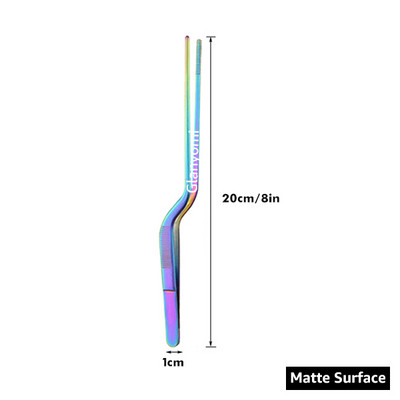 Цветни 8/12-инчови кухненски щипки, щипки за кулинарна прецизност от неръждаема стомана с щипки за готвене за барбекю, стилизиране на храна и декорация за печене