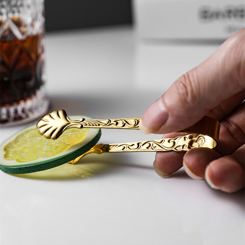 Rožių raštas Mini kepsninės maisto spaustukai 304 nerūdijančio plieno ledo kubelių laikiklis Kepimo grilis Vaisių salotų spaustukas Virtuvės priedai