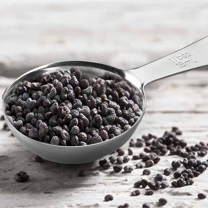 Linguriță de măsurat din oțel inoxidabil, linguriță, cafea, ceai, prăjitură, praf, mâner pentru copt, tacâmuri durabile, lingură, accesorii pentru unelte de bucătărie, 6 buc.