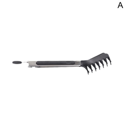 Nerūsējošā tērauda silikona virtuves knaibles BBQ Clip salātu gatavošanas rīks Ēdienu pasniegšanas knaibles Pinzas Clip virtuves iekārtu daļas