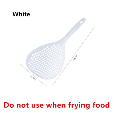 Radošas vakariņas liels neilona caurduris mājsaimniecības virtuves rīks nūdeļu blanšēšanas siets karstā katla sietiņš tīkla karote