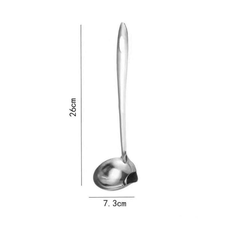 Nerūdijančio plieno kiaurasamtis šaukštas sriubos kiaurasamtis virtuvės sriubos padažas aliejumi sriuba riebalų separatorius kaušeliai sriubos šaukštas sriubos kiaurasamtis