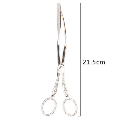 Pārtikas knaibles, apzeltītas uzkodu kūkas sprādzes salātu maizes konditorejas izstrādājumu skava Cepšanas rīks Augļu salātu kūkas saspraude Virtuves piederumi Kāzu dekors