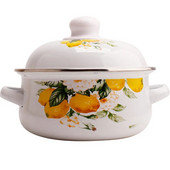 Emailpott kodumajapidamises kasutatava topeltkõrva supipott portselanist hautamispott hautamispott emailpott pajapott induktsioonpliit gaasipliit