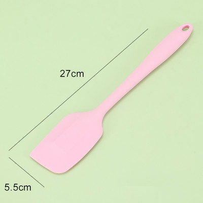 Silikoonist kulbiga lusikaga kuumakindel supikulp, tahke kattega käepidemega Utensilios De Cocina silikoonist spaatlitangid