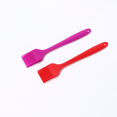 Silikoonist kulbiga lusikaga kuumakindel supikulp, tahke kattega käepidemega Utensilios De Cocina silikoonist spaatlitangid