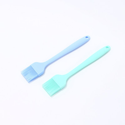 Silikoonist kulbiga lusikaga kuumakindel supikulp, tahke kattega käepidemega Utensilios De Cocina silikoonist spaatlitangid