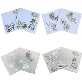 20db/tétel szép Golden Rose szalvéták arany/ezüst Rózsa papírszalvéta esküvői kellékekhez Valentin napi díszek