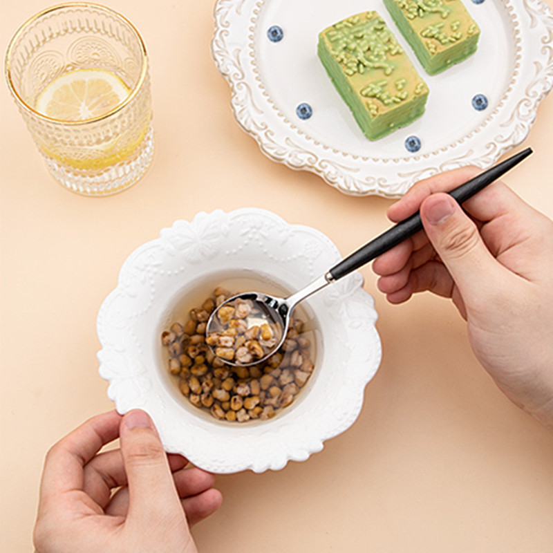 Κουτάλια για σούπα από ανοξείδωτο ατσάλι Πολυλειτουργική μεζούρα ρυζιού σε σκανδιναβικό στυλ Πολύχρωμα κουτάλια γυαλίσματος καθρέφτη Οικιακό σερβίτσιο