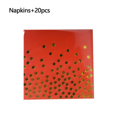 33 см * 33 см хартиена салфетка Кърпичка със синьо лилаво цвете на точки Изработка Декупаж Момиче Момче Дете Парти за рожден ден Салфетки