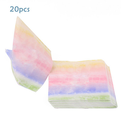 servilleta papel, zaļi sarkani zila tēma vienreizlietojami papīra dvieļi dzimšanas dienas svinību dekorācijas bērniem salvetes dzimšanas dienas svinību piederumi