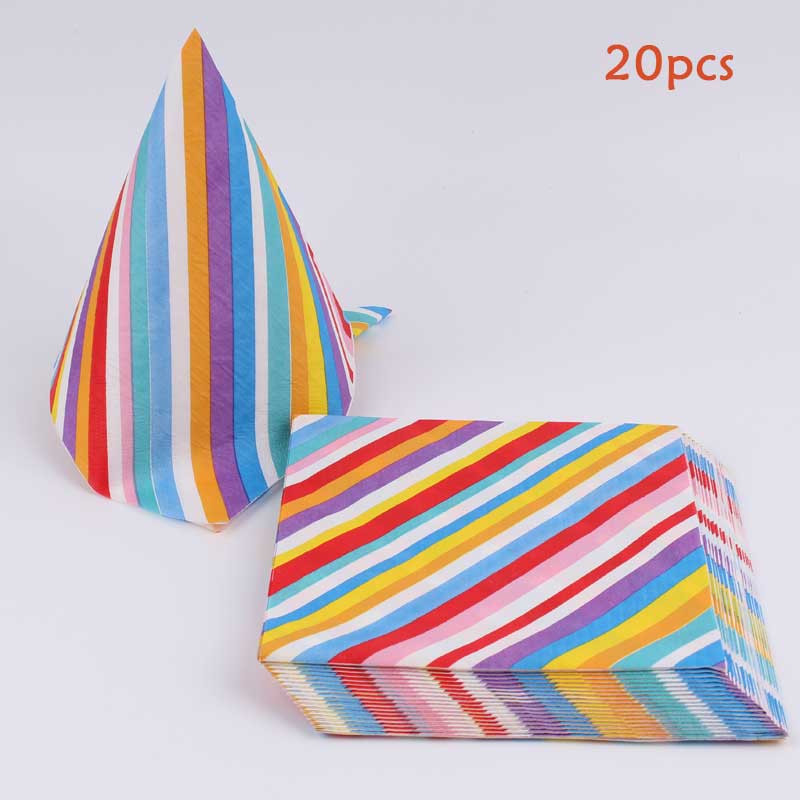 servilleta papel, zaļi sarkani zila tēma vienreizlietojami papīra dvieļi dzimšanas dienas svinību dekorācijas bērniem salvetes dzimšanas dienas svinību piederumi