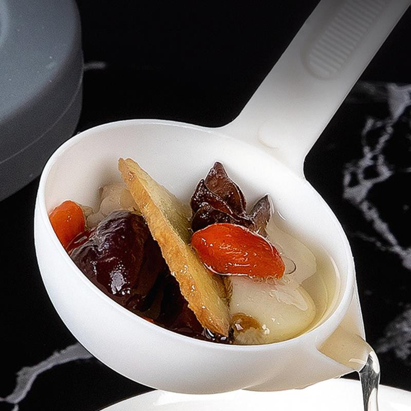 Kapmore 1vnt Vienspalvis aliejaus separatorius Šaukštas nuo nuplikimo plastikinis aliejaus filtras Šaukštas aliejaus sriubos separatorius Virtuvės įrankiai Priedai