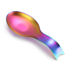 Virtuviniai šaukštų laikikliai Šakutė Mentele lentyna lentyna Organizatorius Plastikinis šaukšto atrama lazdelių laikiklis Neslystantis šaukštai pagalvėlė virtuvės reikmenys