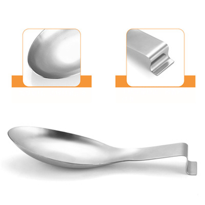 Virtuviniai šaukštų laikikliai Šakutė Mentele lentyna lentyna Organizatorius Plastikinis šaukšto atrama lazdelių laikiklis Neslystantis šaukštai pagalvėlė virtuvės reikmenys