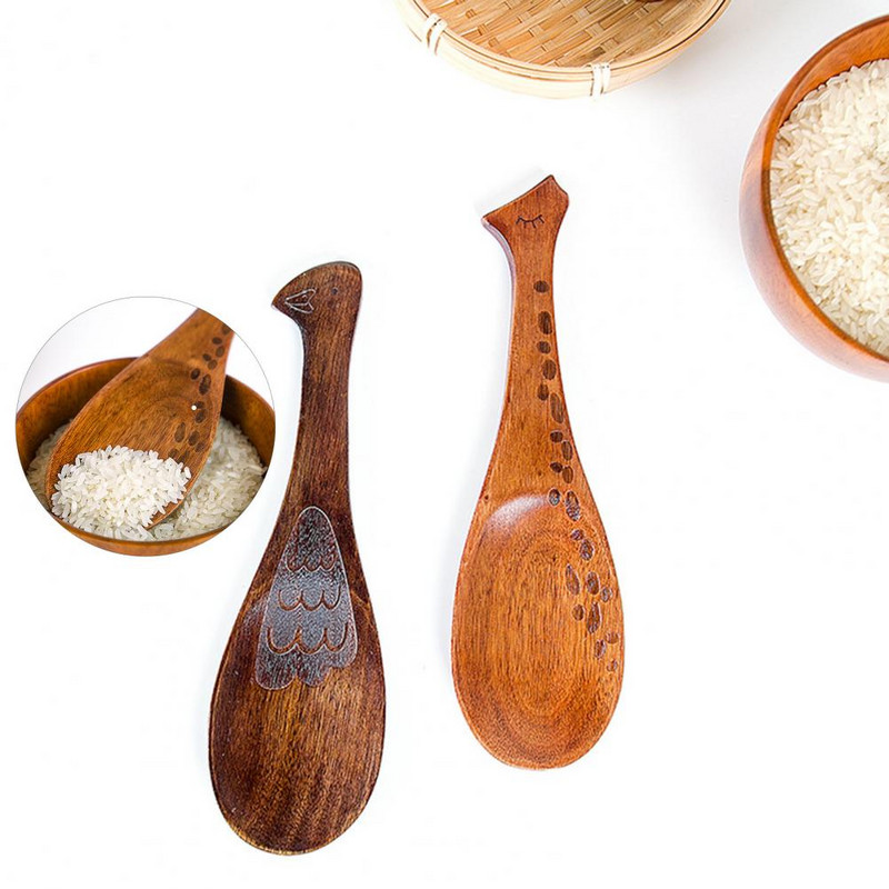 Praktiline mittenakkuv sileda servaga BPA-vaba riisilabida Köögi söögiriistad Köögitarbed Riisilabidas riisilabidas