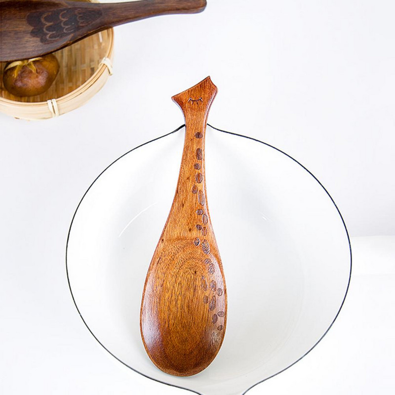 Praktiline mittenakkuv sileda servaga BPA-vaba riisilabida Köögi söögiriistad Köögitarbed Riisilabidas riisilabidas