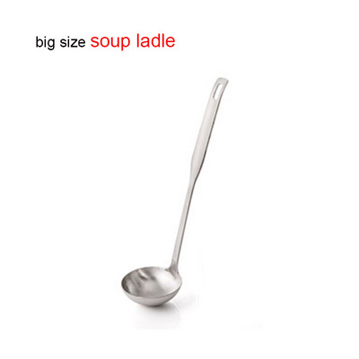 SADEKIRAY storas nerūdijančio plieno kaušas šaukštas didelis sriubos kaušas Naudingas virtuvės įrankis indų įrankis, indai-002