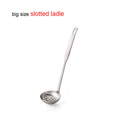 SADEKIRAY storas nerūdijančio plieno kaušas šaukštas didelis sriubos kaušas Naudingas virtuvės įrankis indų įrankis, indai-002