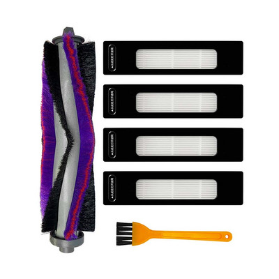 Skirta Midea S8 / S8+ Robotų dulkių siurbliams, šoniniams šepečiams, šluostėms dulkių maišelio atsarginių dalių keitimo priedas