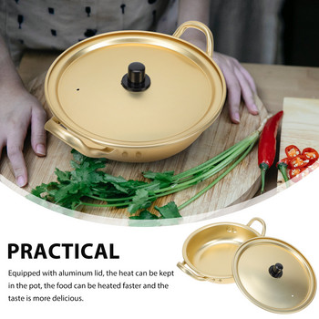 Κορεάτικο Ramen Pot Κουζινικά σκεύη Gadget Φορητό κάλυμμα μαγειρικής Noodle Αντικολλητικό Stockpot