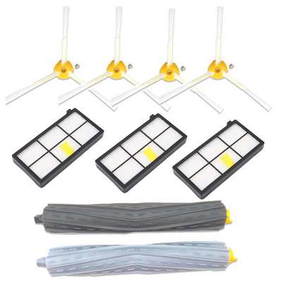 IRobot Roomba Alkatrészkészlethez 800 860 865 866 870 871 880 885 886 890 900 960 966 980 Oldalkefék főkefe szűrők