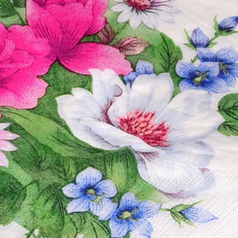 Skaistas salvetes papīra salvetes ziedu raksts peoniju lakatiņš dekupāžas amatniecības kāzu dzimšanas dienas ballītes kafejnīcas dekorācijas krūzes paklājiņš