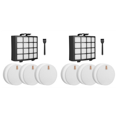 2 komplekta rezerves filtri Shark Vertex Duoclean Powerfin vertikālajam vakuumam AZ2000,AZ2000W,AZ2002,daļa XFFKAZ2000