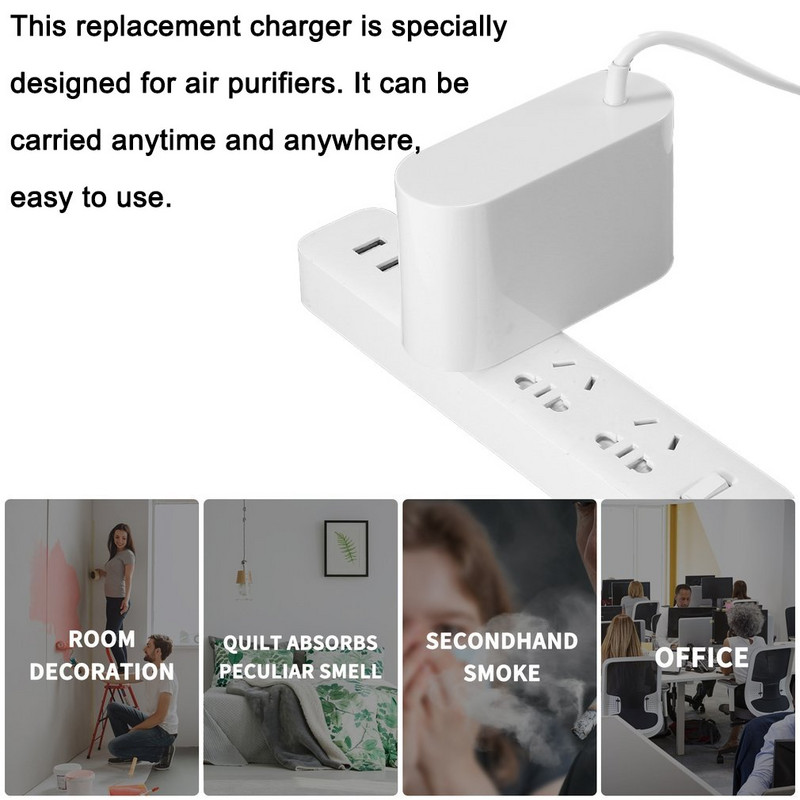 Dyson gaisa attīrītāja strāvas adaptera lādētājam Dyson TP04 TP05 TP06 BP01 DP04 gaisa attīrītāja rezerves lādētājam