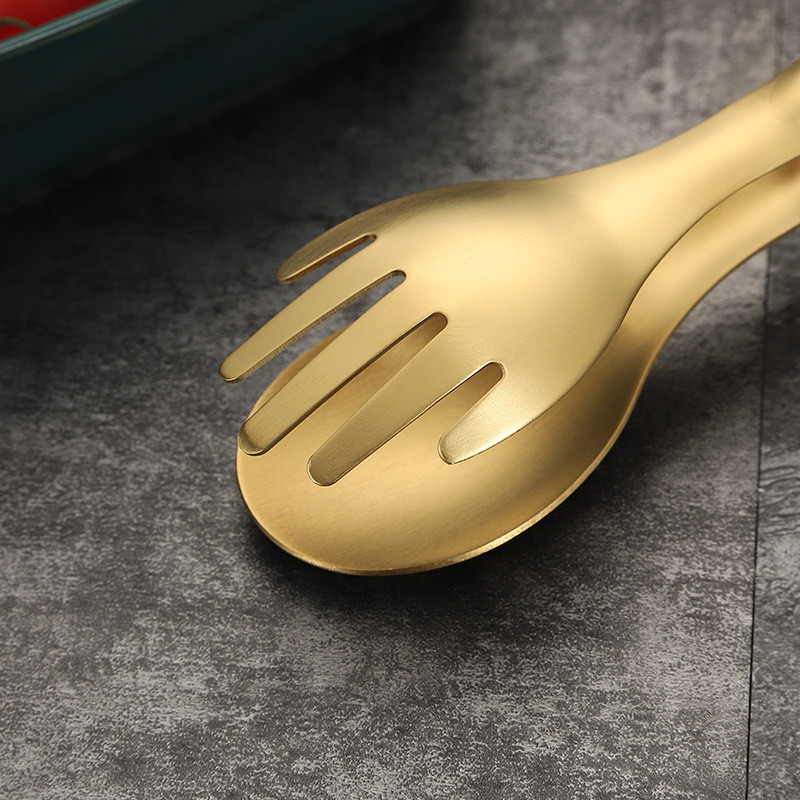 304 Rozsdamentes acél kenyér ételfogó olajleeresztő lapát csúszásmentes grillsütő csipesz steak sütés spatula Konyhai főzőeszközök