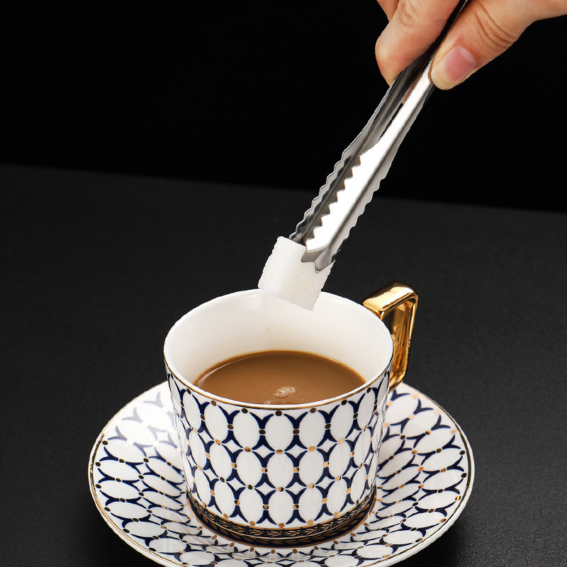 5/6/8/9 collu nerūsējošā tērauda bārbekjū salātu knaibles Mini cukura ledus kubiņu saspraudes pārnēsājamas pārtikas pincetes virtuves piederumi