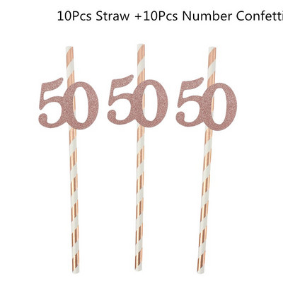 30 40 50 60 metų rožinio aukso karšto antspaudo atminimo popierinė servetėlė suaugusiems vyrams ir moterims, gimtadienio vakarėlio jubiliejaus dekoras