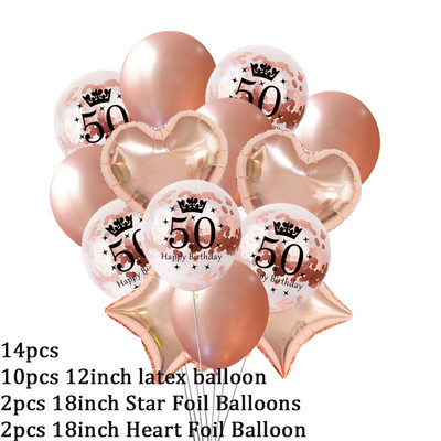 30 40 50 60 metų rožinio aukso karšto antspaudo atminimo popierinė servetėlė suaugusiems vyrams ir moterims, gimtadienio vakarėlio jubiliejaus dekoras