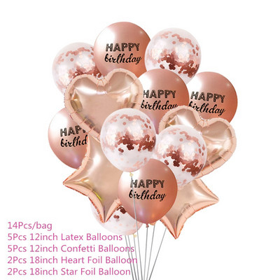 30 40 50 60 metų rožinio aukso karšto antspaudo atminimo popierinė servetėlė suaugusiems vyrams ir moterims, gimtadienio vakarėlio jubiliejaus dekoras