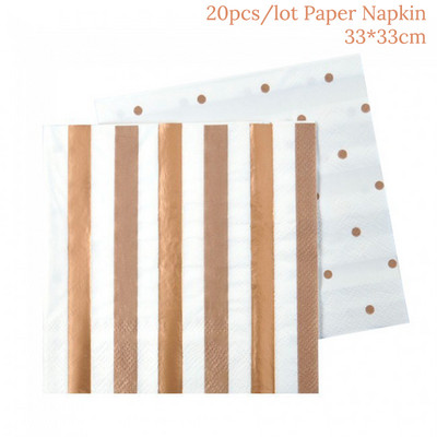 Sretan rođendan Decoupage papirnate salvete Dekoracija za rođendansku proslavu Salvete za odrasle Salvete za večeru Djeca za Baby Shower Potrepštine za zabavu