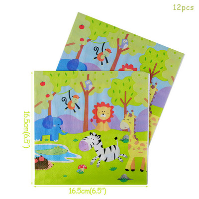 Sretan rođendan Decoupage papirnate salvete Dekoracija za rođendansku proslavu Salvete za odrasle Salvete za večeru Djeca za Baby Shower Potrepštine za zabavu