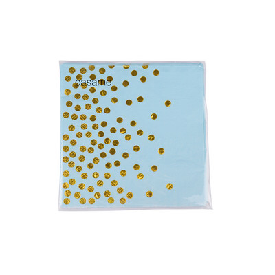 su gimtadieniu Stalo popierinės servetėlės Elegantiškas audinys Gražus dekoras Vintažinis rankšluosčių vakarėlis Namai Balta folija Auksinis Gimtadienis