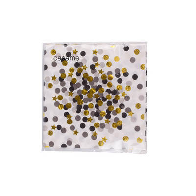 su gimtadieniu Stalo popierinės servetėlės Elegantiškas audinys Gražus dekoras Vintažinis rankšluosčių vakarėlis Namai Balta folija Auksinis Gimtadienis