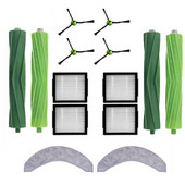 Savietojams ar iRobot Roomba Combo J7+ robotu putekļu sūcēja rullīti Mian sānu birstes Hepa filtra rezerves piederumu daļu