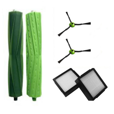 Savietojams ar iRobot Roomba Combo J7+ robotu putekļu sūcēja rullīti Mian sānu birstes Hepa filtra rezerves piederumu daļu