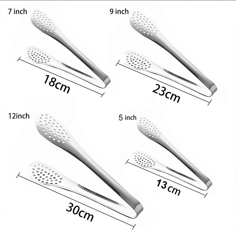 Többfunkciós rozsdamentes acél ételfogók tapadásmentes BBQ konyhai sütés sütemény steak tálalás edények Konyhai eszközök