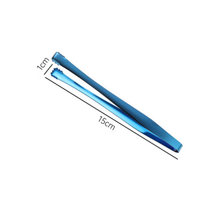 Rozsdamentes acél konyhai ételfogók csúszásmentes jégcsipesz fogakkal Grill tészta Sütőbilincs Eszközök Konyhai edények Főzőedények