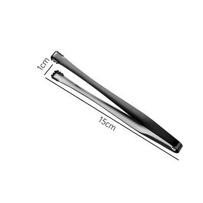 Rozsdamentes acél konyhai ételfogók csúszásmentes jégcsipesz fogakkal Grill tészta Sütőbilincs Eszközök Konyhai edények Főzőedények