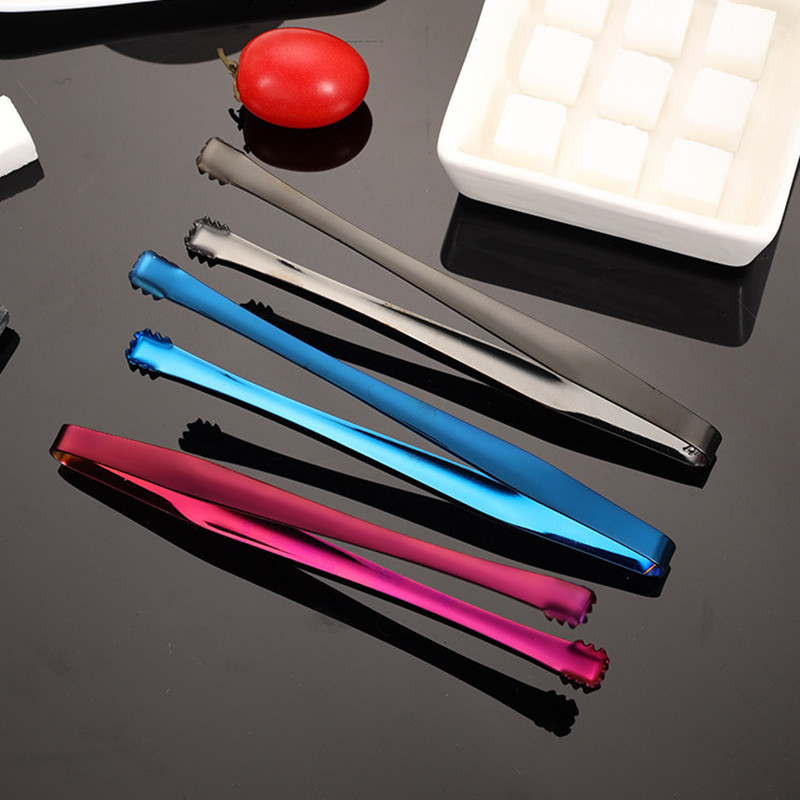 Rozsdamentes acél konyhai ételfogók csúszásmentes jégcsipesz fogakkal Grill tészta Sütőbilincs Eszközök Konyhai edények Főzőedények