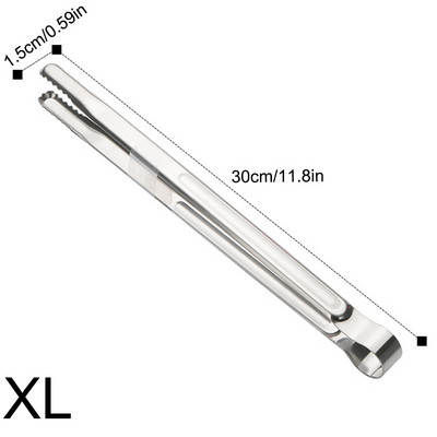 Grilēšanas knaibles Garās nerūsējošā tērauda knaibles Virtuves pārtikas knaibles Ēdiena gatavošanas knaibles Ledus kubiņu knaibles BBQ instrumenti Virtuves knaibles cepšanas rīks