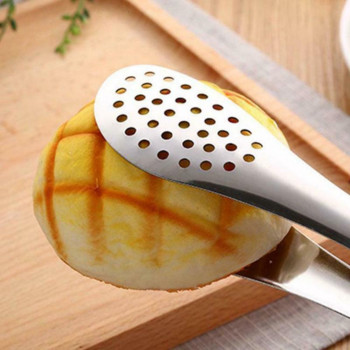 Ανοξείδωτη λαβίδα τροφίμων Εργαλεία πρόσβασης κουζίνας Μπουφές Εργαλεία μαγειρέματος κατά της θερμότητας Κλιπ ζαχαροπλαστικής Σφιγκτήρας για μπάρμπεκιου Εργαλεία τσιμπίδας σαλάτας