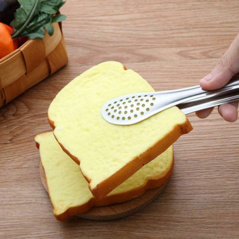 Ανοξείδωτη λαβίδα τροφίμων Εργαλεία πρόσβασης κουζίνας Μπουφές Εργαλεία μαγειρέματος κατά της θερμότητας Κλιπ ζαχαροπλαστικής Σφιγκτήρας για μπάρμπεκιου Εργαλεία τσιμπίδας σαλάτας