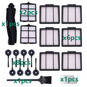 Galvenā veltņa sānu birstes vāka filtrs, kas saderīgs ar Shark ION R85 (RV850) R87 (RV871) R76 (RV761) S87 Vakuuma daļu piederumi