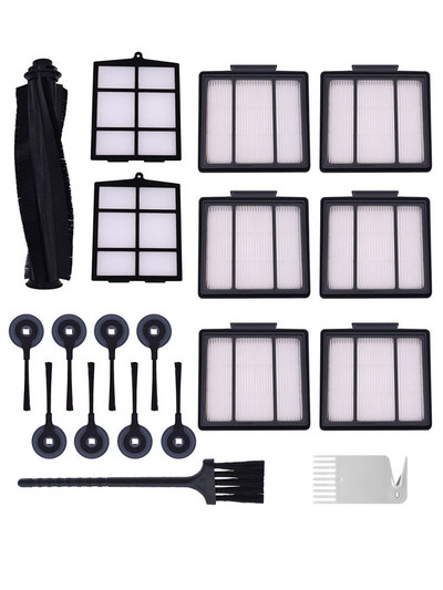 Galvenā veltņa sānu birstes vāka filtrs, kas saderīgs ar Shark ION R85 (RV850) R87 (RV871) R76 (RV761) S87 Vakuuma daļu piederumi