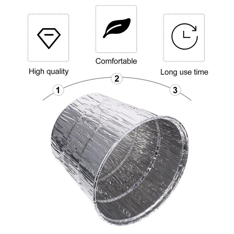 Drum Lining Professional BBQ Liner Liners Replacement Vienreizējās folijas cinkota
